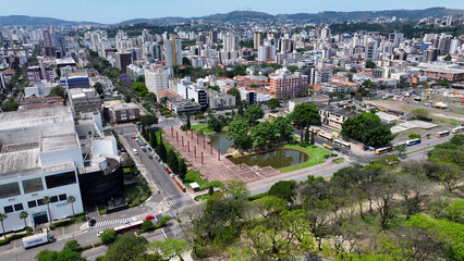 Porto Alegre Brazil. Italy Square At Porto Alegre In Rio Grande Do Sul Brazil. Leisure Park. Recreation Zone. Nature Landscape. Italy Square At Porto Alegre In Rio Grande Do Sul Brazil. 