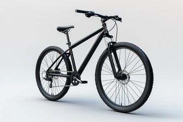Fototapeta premium Black Mountain Bike