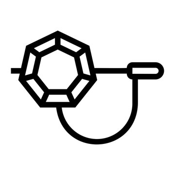 black gemstone jewelry icon clip art preview