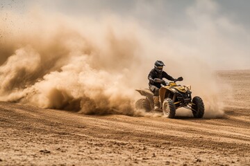 ATV Racing in the Desert