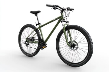 Fototapeta premium Green Mountain Bike