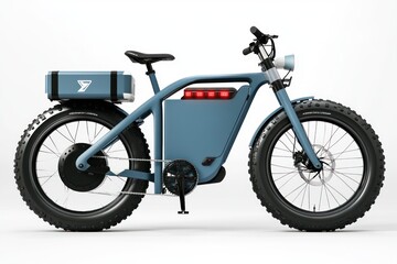 Obraz premium Electric Fat Tire Bicycle
