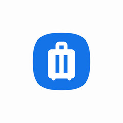 luggagy baggage icon sign vector