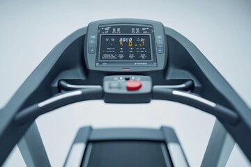 Obraz premium Treadmill Display Close-up