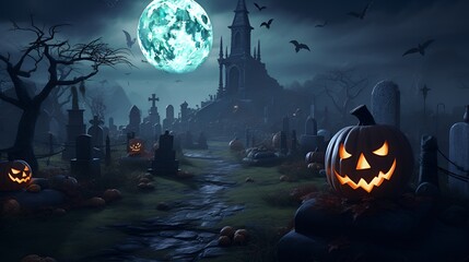 Halloween Graveyard