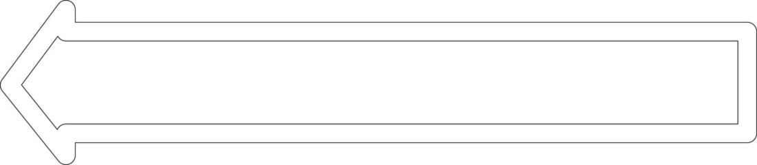 Arrows thin line direction signs. Design element