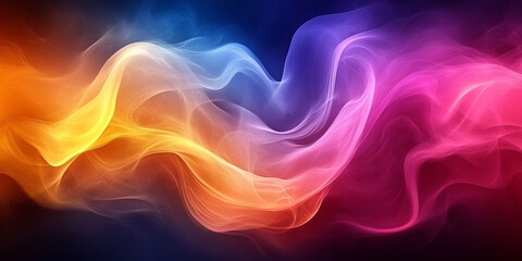 Obraz premium abstract, bright technology background featuring geometric patterns and glowing light effects, symbolizing digital innovation, connectivity, and the evolution of modern tech