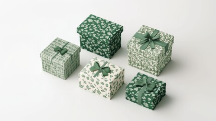 Gift box for holiday closeup view