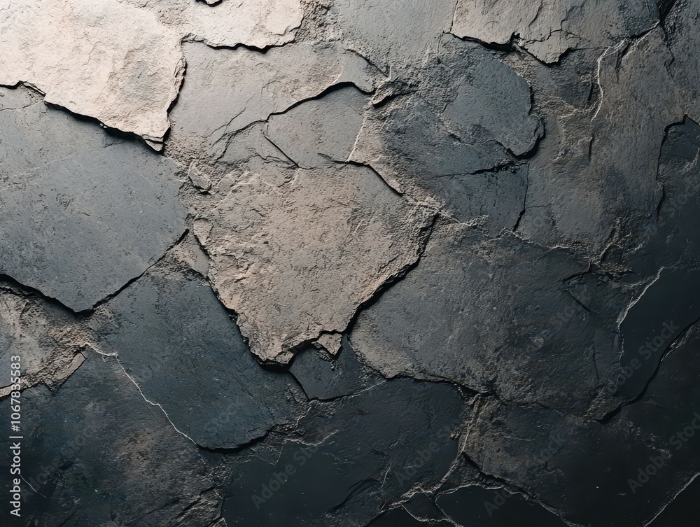 Poster create a simple slate texture background with subtle shadows for visual impact
