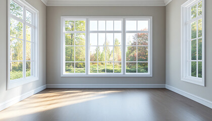 Fototapeta premium Minimalist and unique interior design in the house