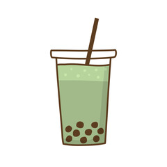 matcha bubble tea