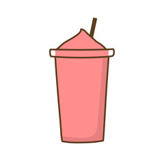 strawberry smoothie