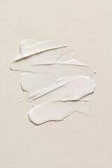 textures of skin care product on the background.
