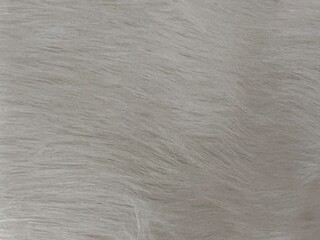 Obraz premium White fur textured background overlay