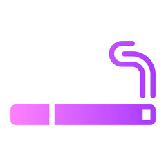 cigarette gradient icon