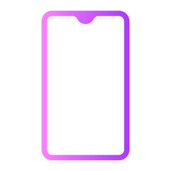 smartphone gradient icon