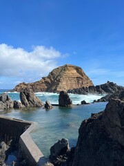 Porto Moniz Madeira Island Portugal 