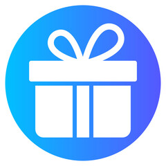 gift gradient icon
