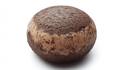 Fototapeta premium Tartufo Ice Cream Italian Chocolate Dessert. Generative AI