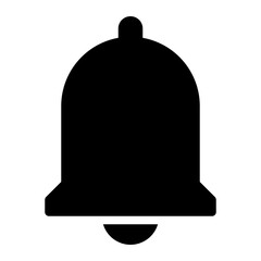 bell glyph icon