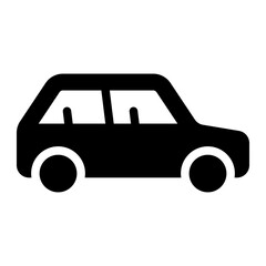 car glyph icon