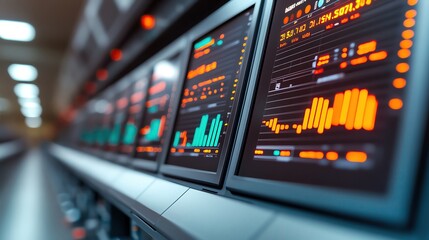 Efficient inventory management system, digital screens and tablets, realtime data