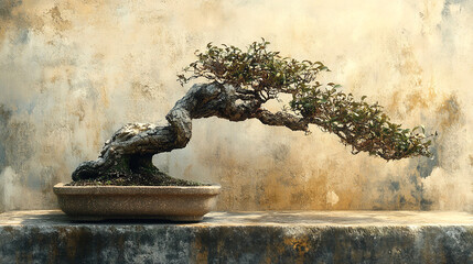 bonsai, plants, flower beds, potted plants, Japan, Japanese gardens, Japanese art, Japanese spirit, Japanese style, four seasons, seasons, change, heart, garden, stone, park, tree, vase, fountain, 