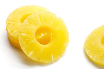 Pineapple fruit, Canned pineapple sliced