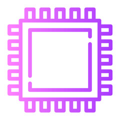 chip gradient icon