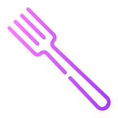 fork gradient icon