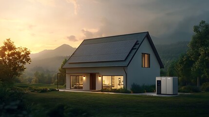 Modern home embraces nature with sustainable design