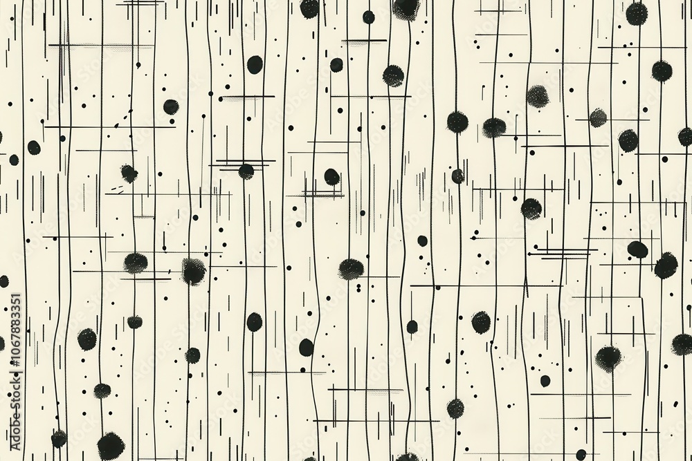 Poster simple seamless abstract pattern with subtle details