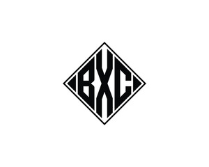 BXC logo design vector template. BXC