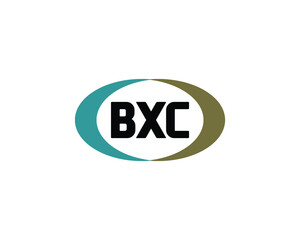 BXC logo design vector template. BXC