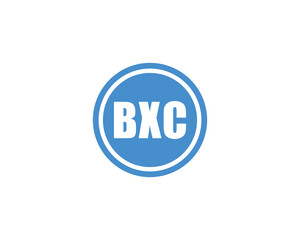 BXC logo design vector template. BXC