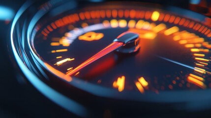Speedometer Close-up