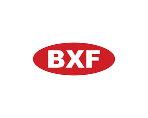BXF logo design vector template. BXF