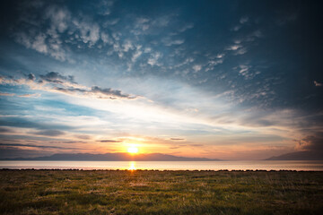 The scenery of Yili, Xinjiang, China in summer