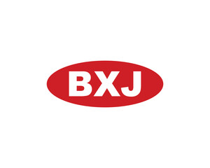 BXJ logo design vector template. BXJ