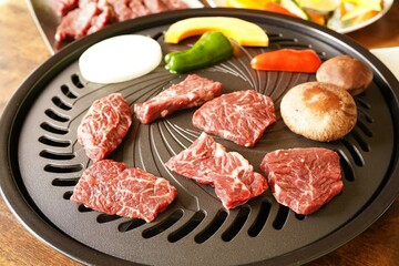 牛ハラミ　焼肉　牛肉