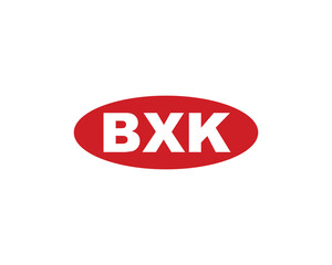 BXK logo design vector template. BXK