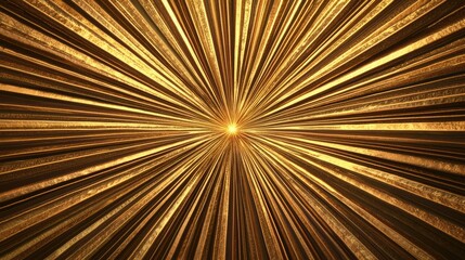 A dazzling golden burst radiates outward, creating a captivating explosion of light and texture.