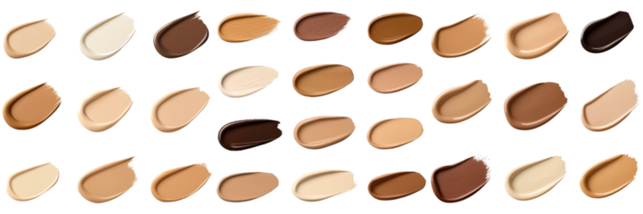 A Diverse Palette of Skin Tones Exploring the Spectrum of Foundation Shades for Every Complexion