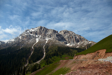 Obraz premium The scenery of Yili, Xinjiang, China in summer