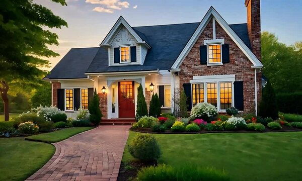Charming Cottage with Brick Exterior