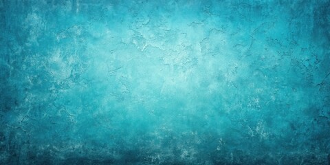 Obraz premium Textured Turquoise Background with Subtle Gradients and Rough Surface