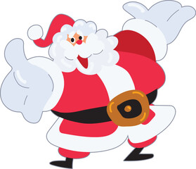 Santa invites and greets