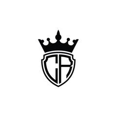 CR monogram logo design letter text name symbol monochrome logotype alphabet character simple logo