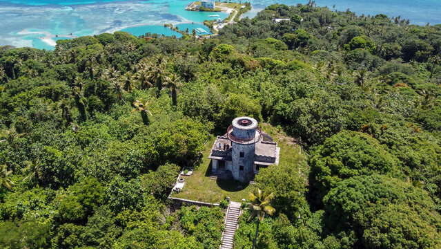Silent Sentinel: WWII Japanese Lighthouse Overlooking Chuuk Lagoon