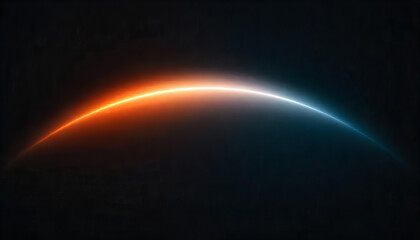 Obraz premium Atmospheric Edge of Planet
